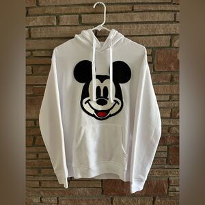 White Mickey Disney Hoodie